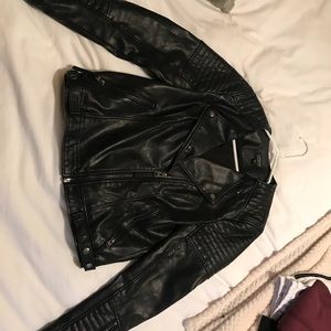 Top Shop leather jacket